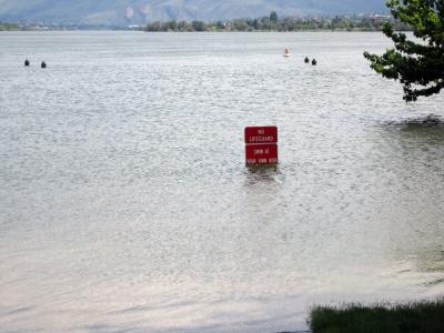 Flooding at Confluence State Park, Wenatchee