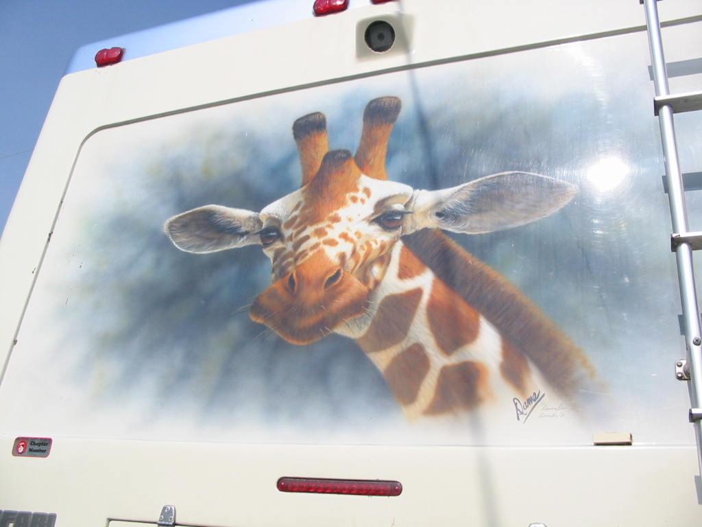 Giraffe Mural