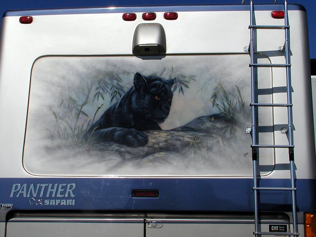 Panther Mural