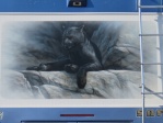 Panther Mural