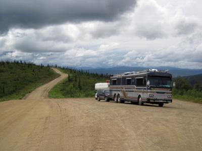 On the road to Chicken, AK