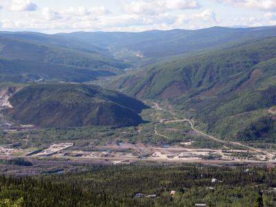 View of Bonanza Creek