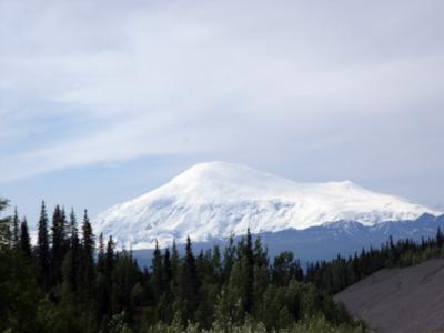 16,000 ft Mt Sanford in Wrangell-St Elias National Park