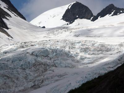 Glacier above Whittier