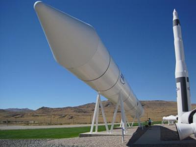 Thiokol rocket display
