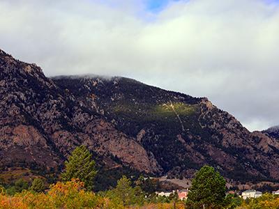 Entrance to Cheyenne Mountain