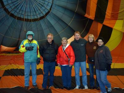Balloon flight, Sunday, October 14, 2012