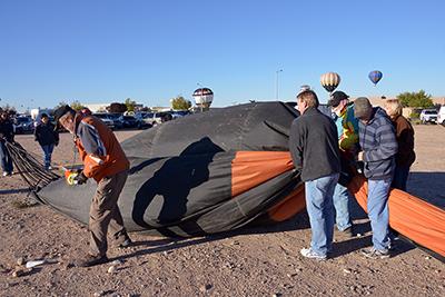 Balloon flight, Sunday, October 14, 2012