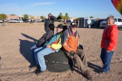 Balloon flight, Sunday, October 14, 2012