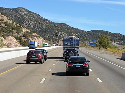 East on I-40 out of Albuquerque