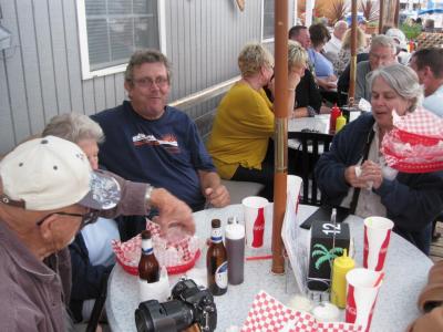 Dinner at the Island Cafe