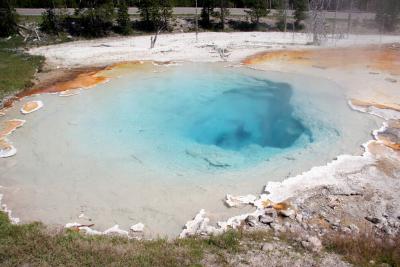 Hot Spring near Fountain Paint Pot