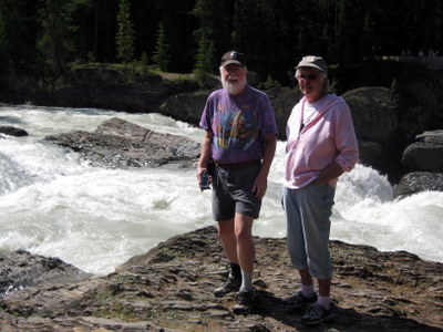 Natural Bridge on the Kicking Horse River