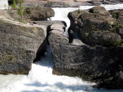 Natural Bridge on the Kicking Horse River