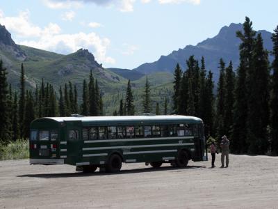 Denali National Park shuttle bus