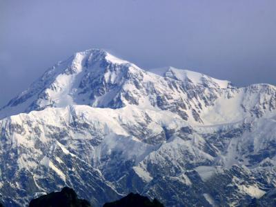 Morning shot of Mt McKinley from near Talkeetna