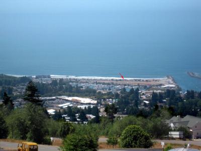The port of Brookings Harbor, Oregon
