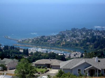 The port of Brookings Harbor, Oregon