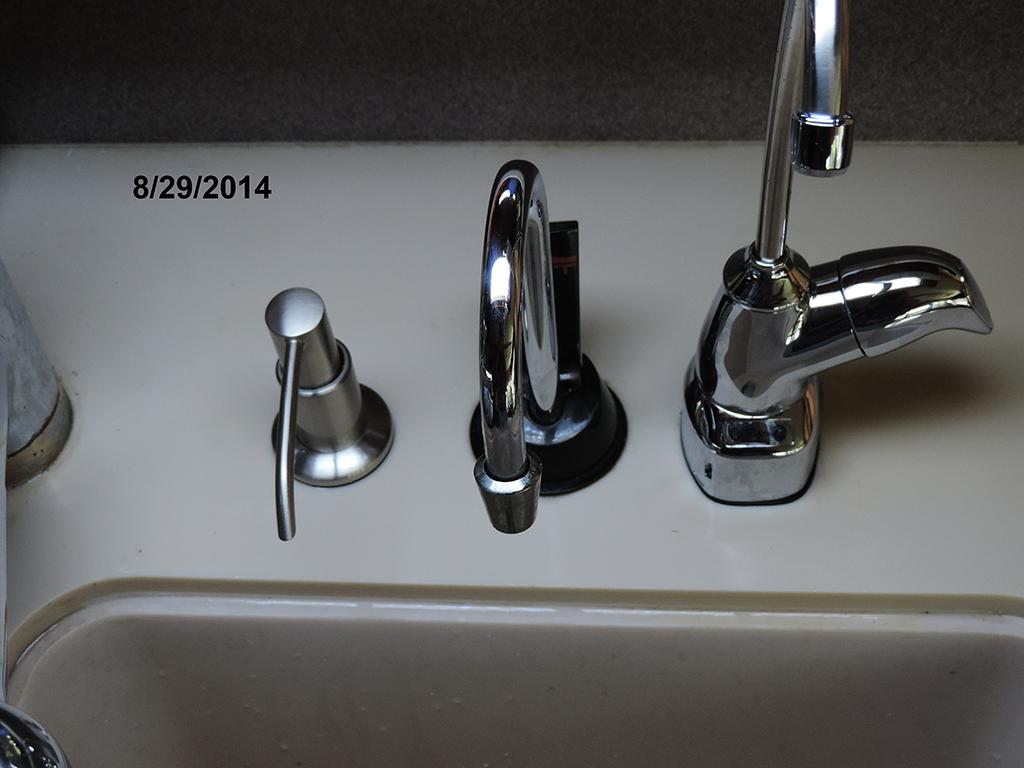 New sink fixtures