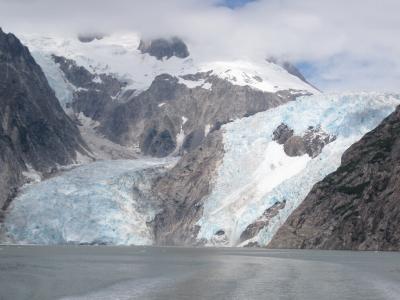 Northwestern Glacier at the head of Northwestern Fjord