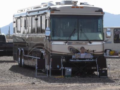 2010 Quartzsite Blue Bird rally