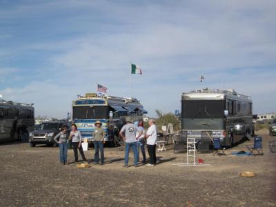 2010 Quartzsite Blue Bird rally