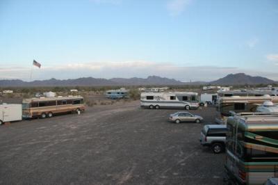 2010 Quartzsite Blue Bird rally