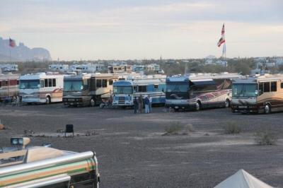 2010 Quartzsite Blue Bird rally