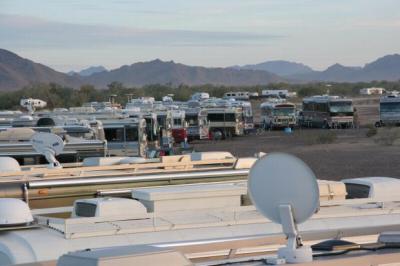 2010 Quartzsite Blue Bird rally