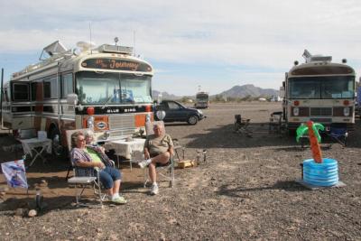 2010 Quartzsite Blue Bird rally