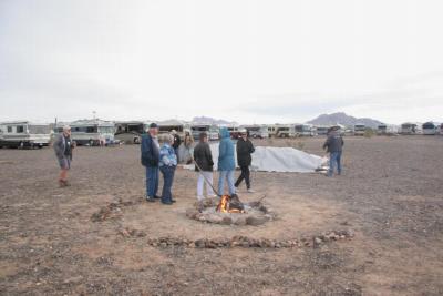 2010 Quartzsite Blue Bird rally