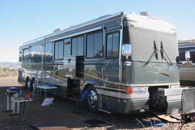 2010 Quartzsite Blue Bird rally