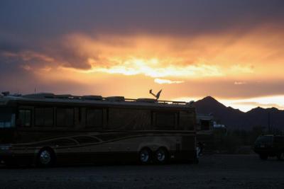 2010 Quartzsite Blue Bird rally