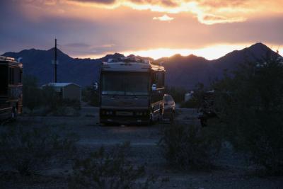 2010 Quartzsite Blue Bird rally