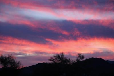 Sunset at Quartzsite