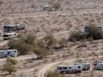 Our parking space in Quartzsite