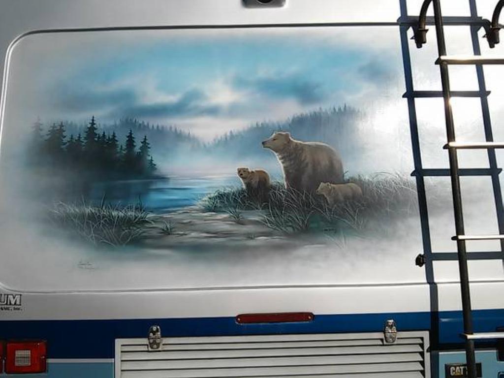 Bear Mural