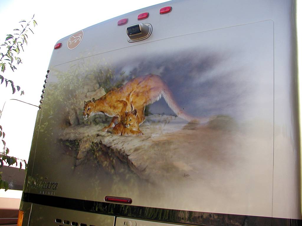 Cougar Mural