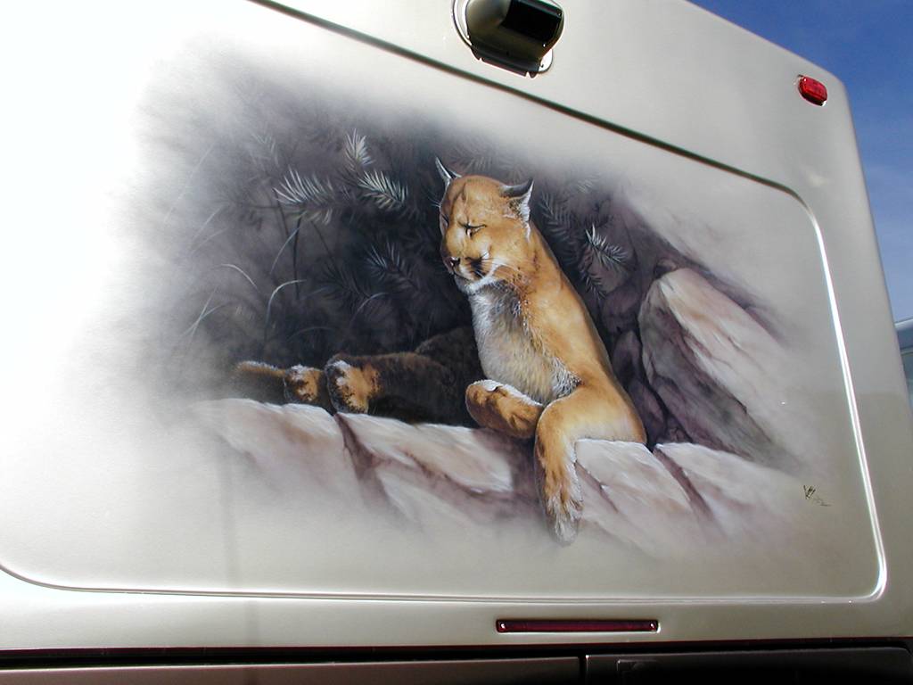 Cougar Mural