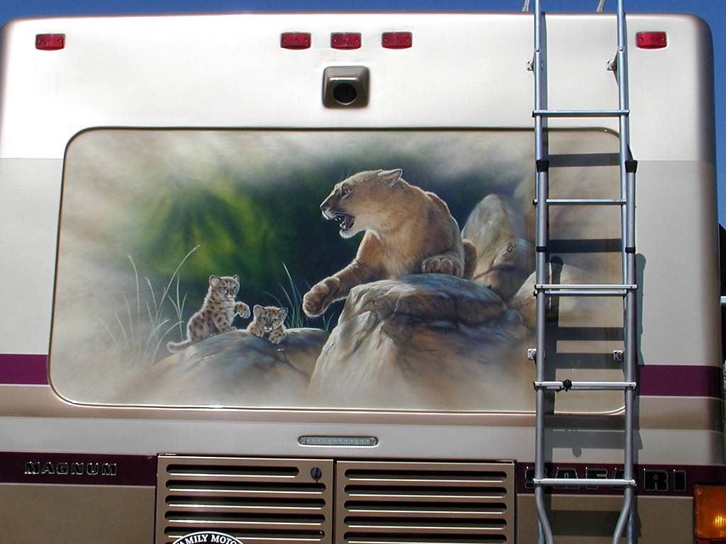 Cougar Mural