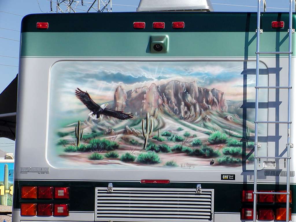 Eagle Mural