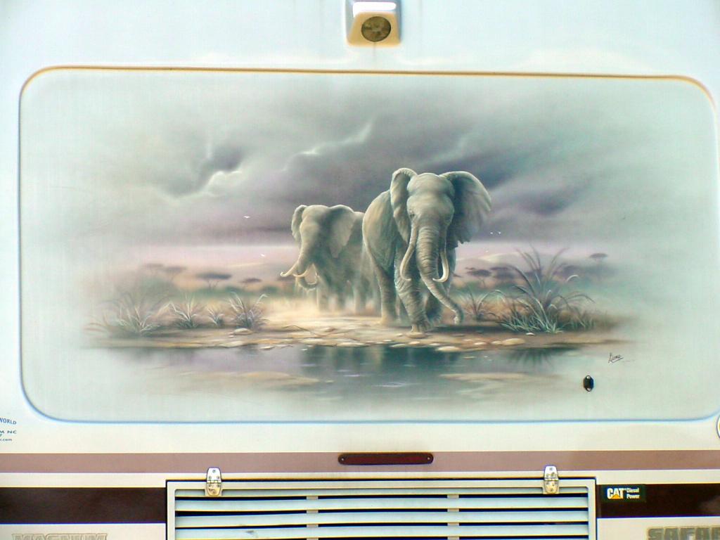 Elephant Mural