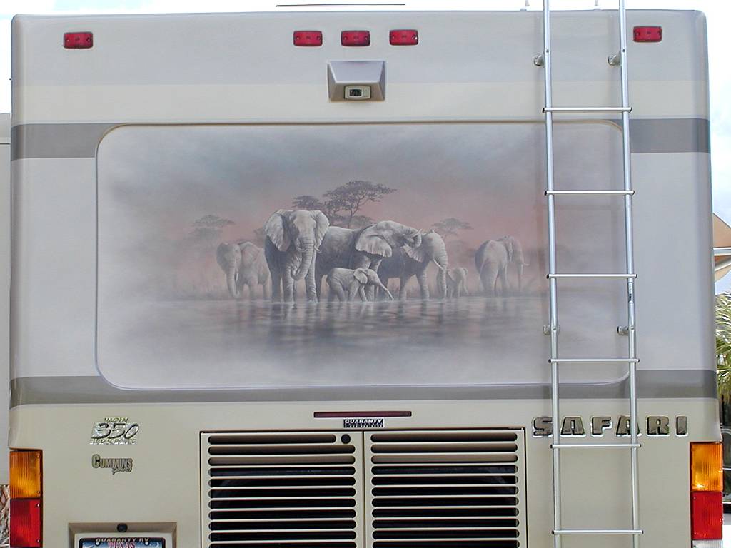 Elephant Mural