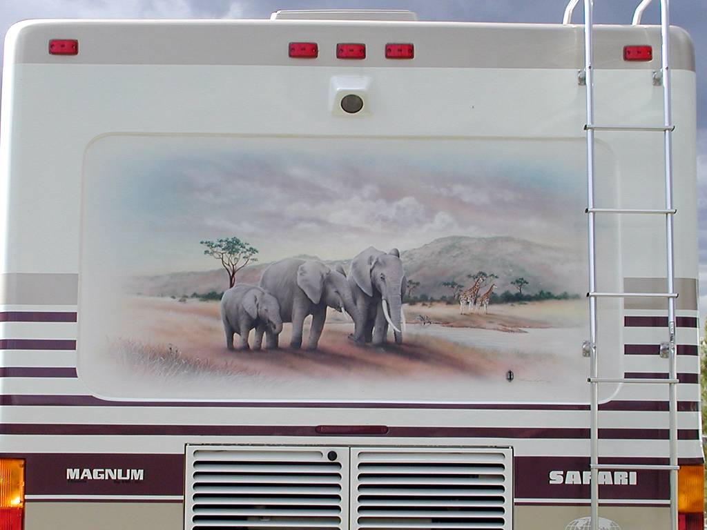 Elephant Mural