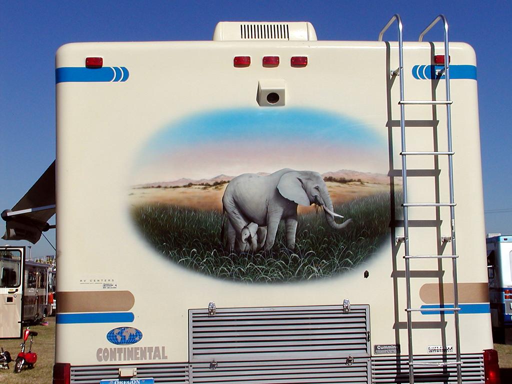 Elephant Mural