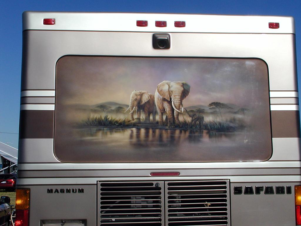 Elephant Mural