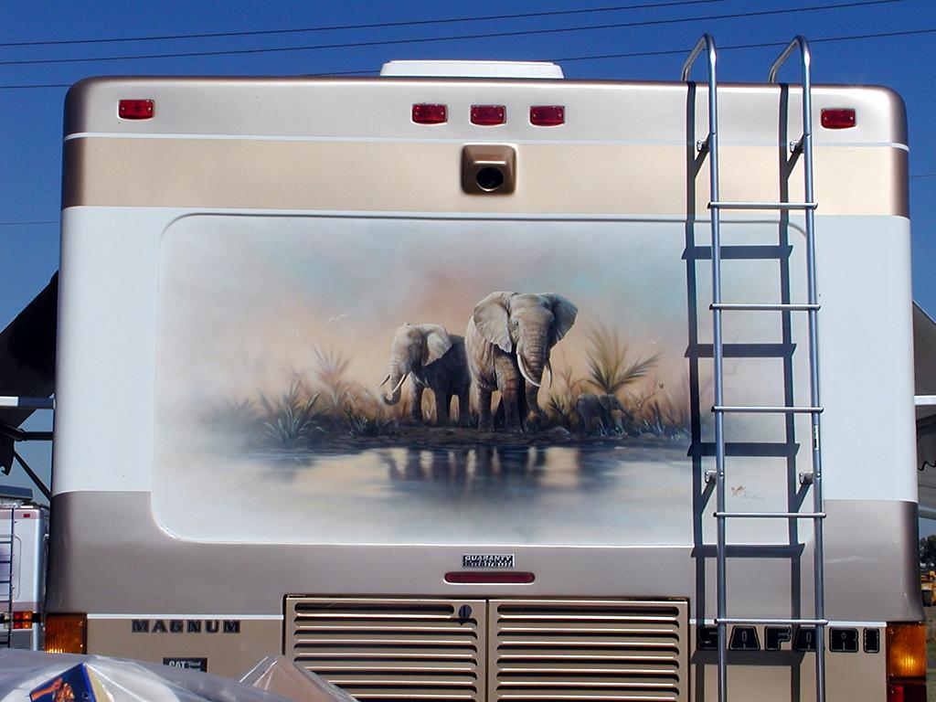 Elephant Mural