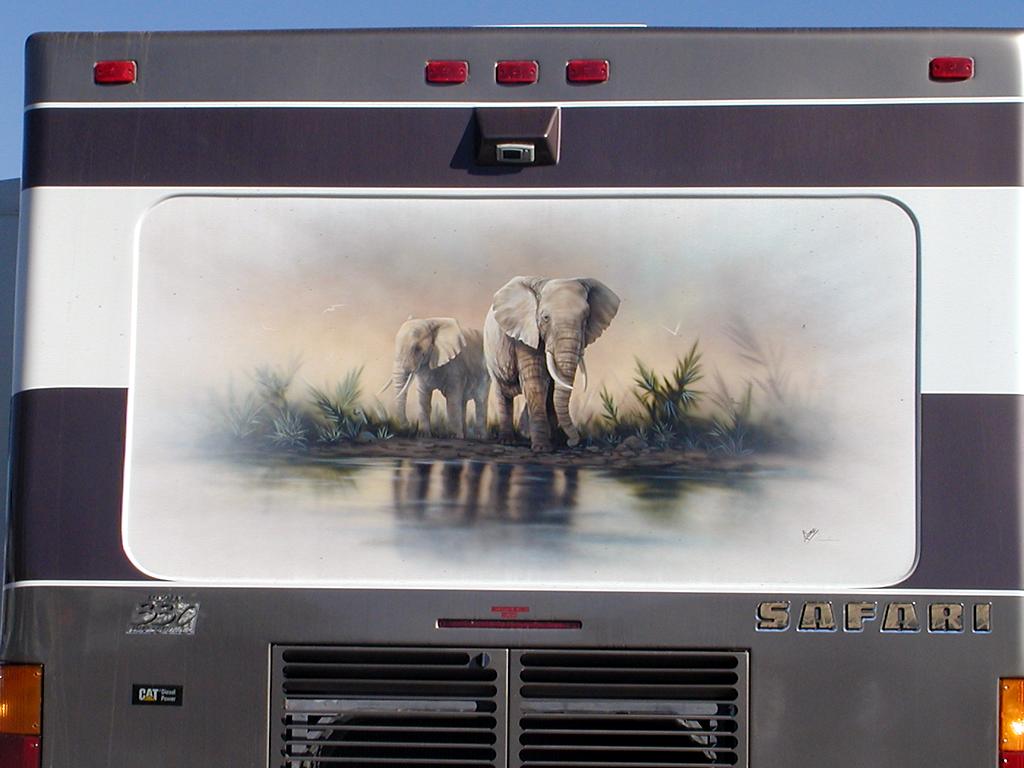 Elephant Mural