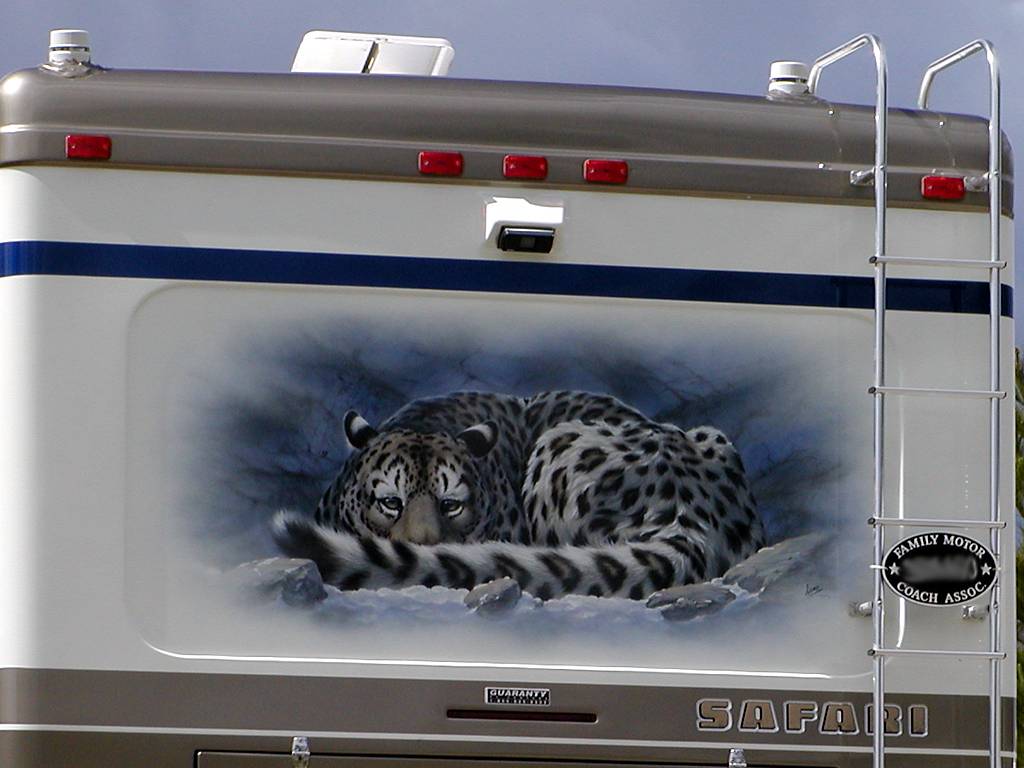 Leopard Mural