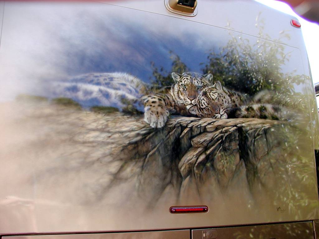 Leopard Mural